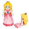 Sanei Boeki Super Mario All Star Collection Peach S Plush AC05 W9.5×D9×H26cm
