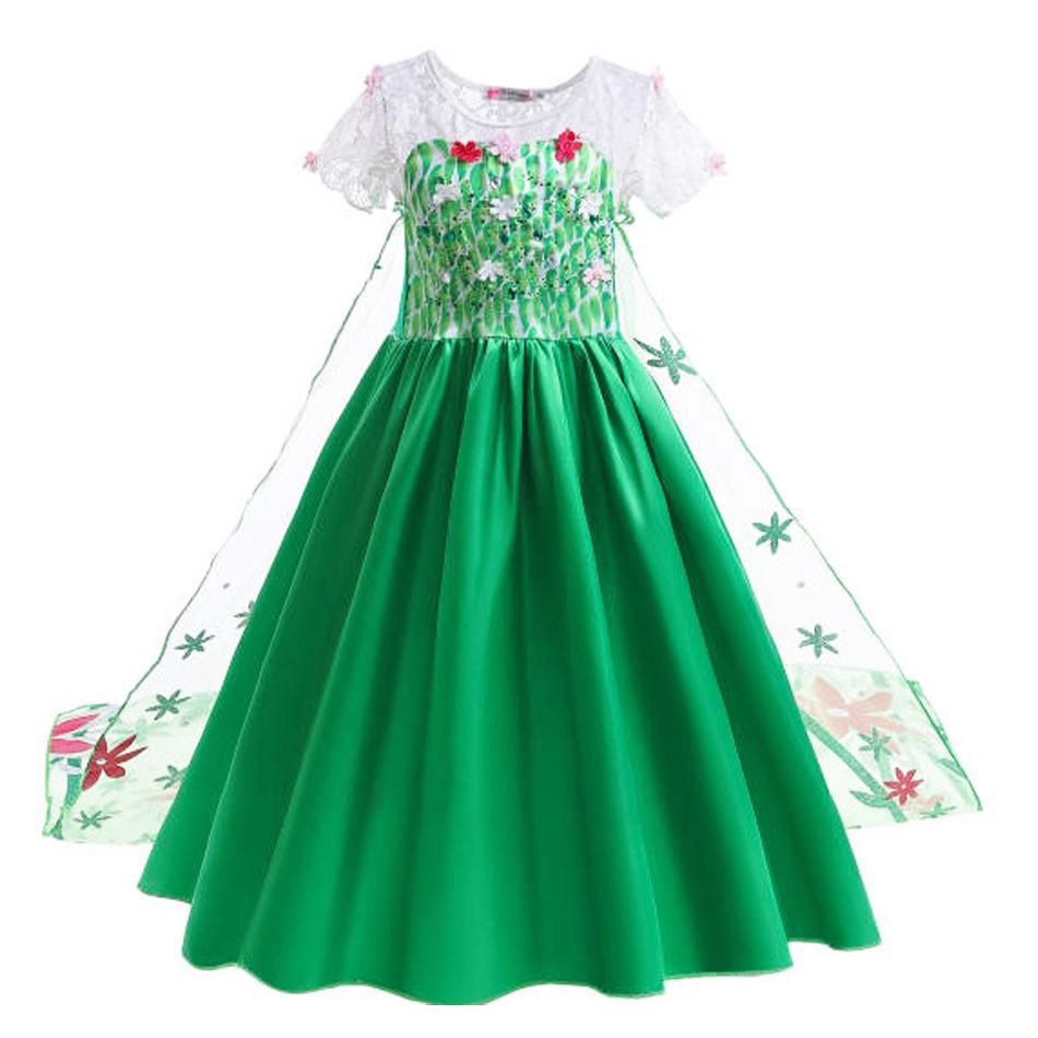 Frozen Elsa Princess Dress for Girls - One Piece