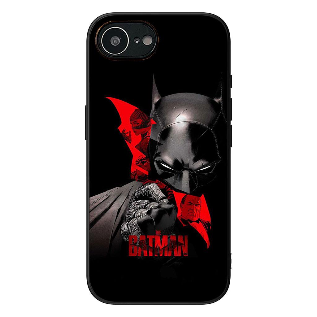 Cover for Apple iPhone 16 15 14 Plus 13 12 Mini 17 Pro Max + ProMax 16E Air Phone Case Bats Man Batmans DC Movie
