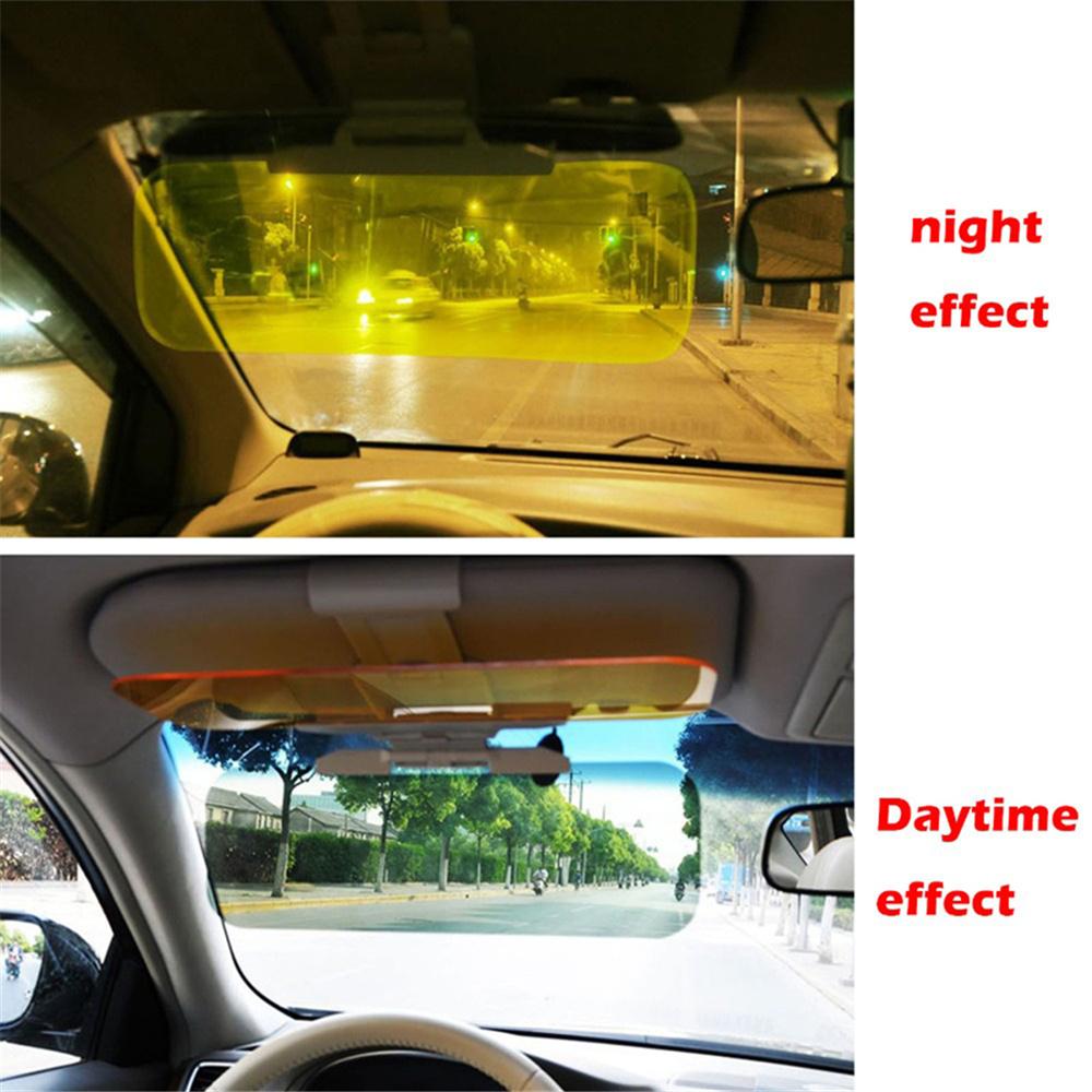 Car Sun Visor HD Anti Sunlight Dazzling Goggle Day Night Vision Driving Mirror UV Fold Flip Down Clear View
