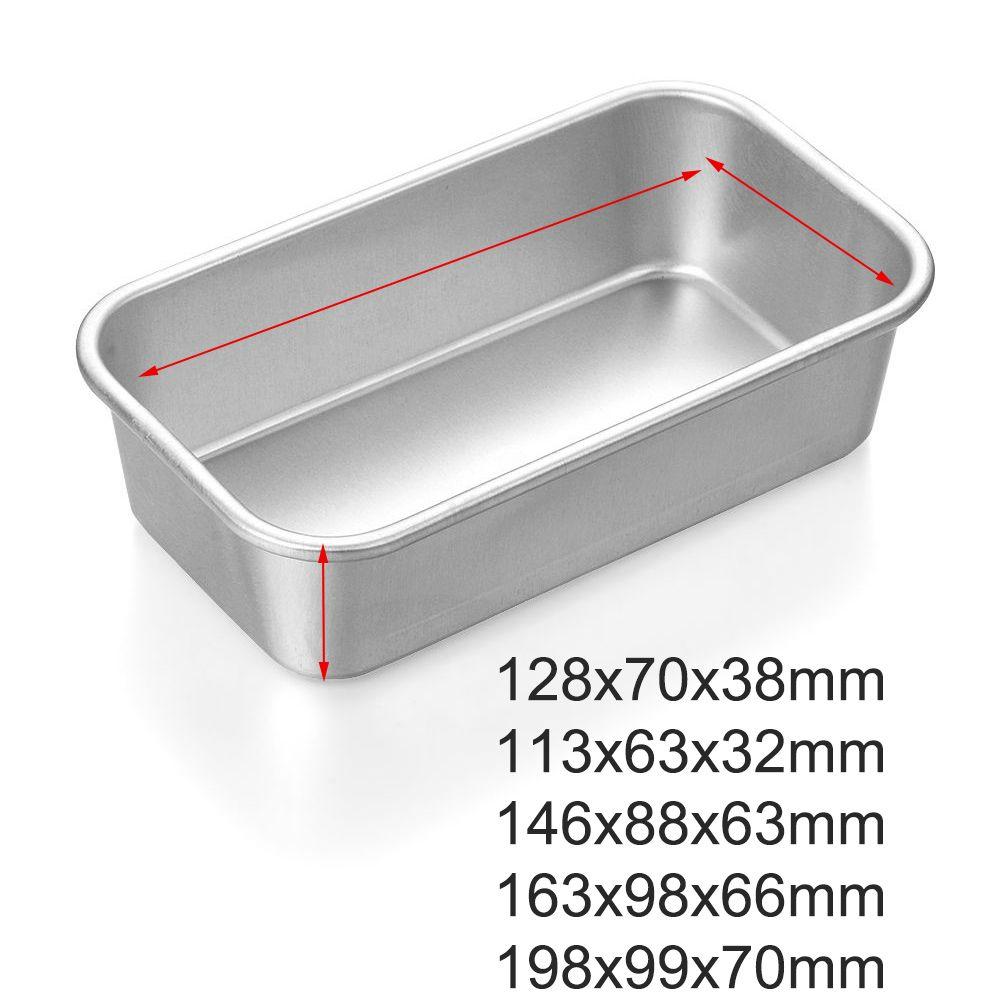 Kitchen Gadgets Cake Mold Toast Mould Aluminum Alloy Loaf Pan Baking Bread Pan Pastry Box