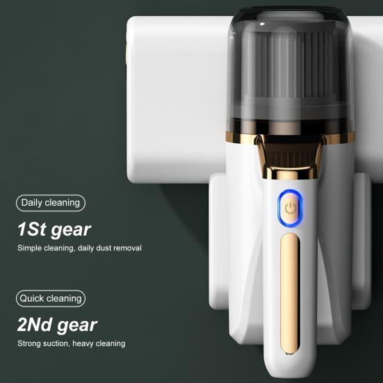 Mattress Vacuum Cleaner Strong Suction High-frequency with Handle Vibration Rechargeable Wireless Mattress Vacuum