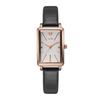 Retro style small square plate women's watch light and small high-end belt watch women's quartz watch