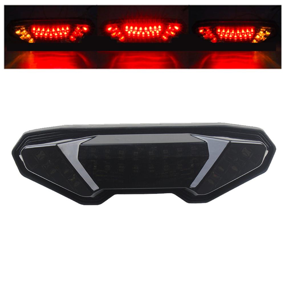 Yamaha FZ09 MT09 FJ09 FZ10 MT10 İçin Füme LED Stop Fren Lambası Sinyal Lambası