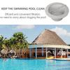 Round Pool Skimmer Basket Replacement Pool Cleaning Supplies Remove Debris Accessories with Handle Portable for Hayward SP1091WM