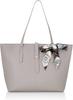 ELA Women's Tote Bag, Business, Formal, A4 Size, Large Capacity, Commuting, ELA-AZ004, Greige