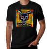 Urban Art Skull Nouveau Street Art Graffiti Skull TShirt Simple Casual Short Sleeve Cotton TShirt