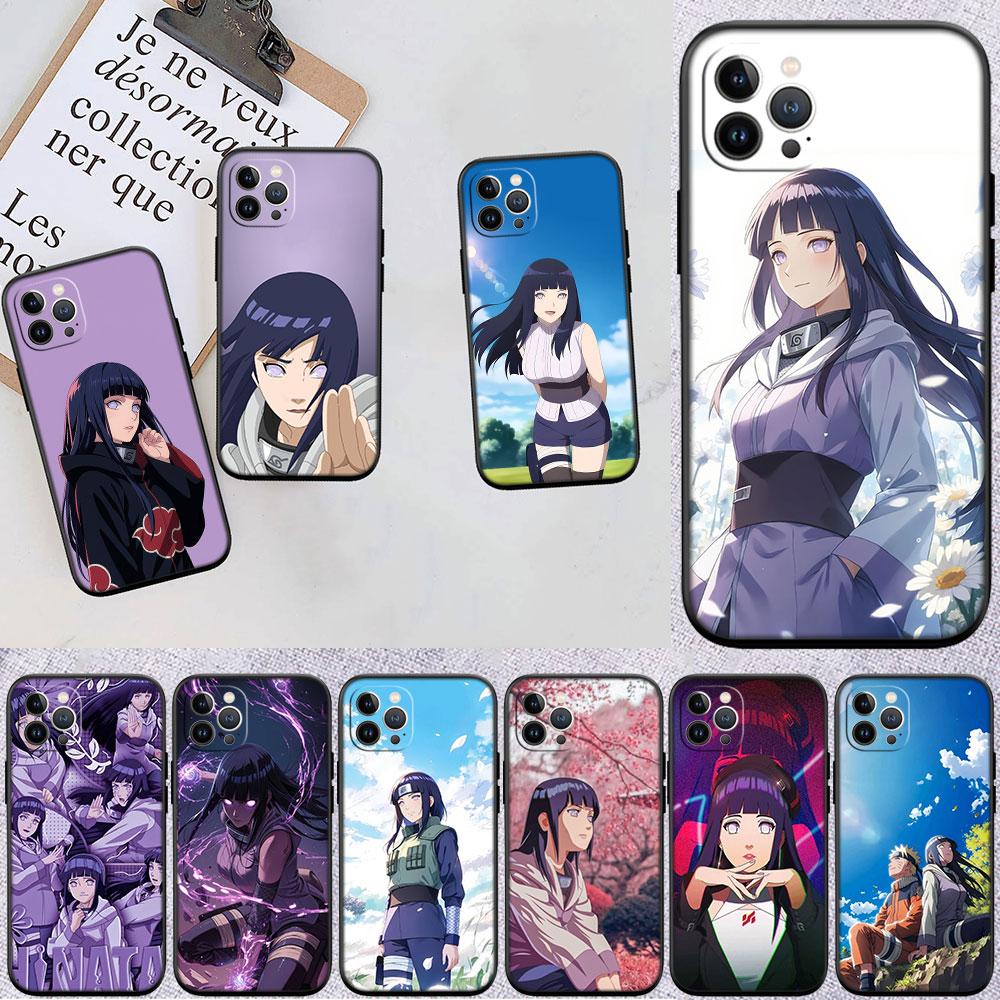 LO66 Naruto Hyuuga Hinata Soft Shell Phone Case for Xiaomi Poco C40 C50 C51 C55 C65 C71 C75 F3 F5 F6 F7 M2 M3 Pro Ultra