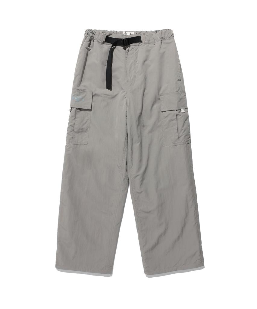 PHYSICAL DEPARTMENT Buckle Belt Cargo Pants Light Grey