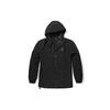 Men's Waterproof Windproof Hooded Jacket Black A6QK9-001