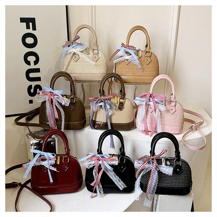 Women's bag Crossbody high-end bag Women's small fresh bow design Shoulder bag Niche women's handbag