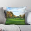 Autumn Glory Golf Course Square Pillowcase Polyester Linen Velvet Creative Zip Decor Home Cushion Case