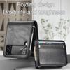 Plain Luxury Leather Wallet Cover Case For Samsung Galaxy Z Flip4 5g Flip 4 Flip3 Flip 3 Zflip4 Anti -Knock Phone Accessories