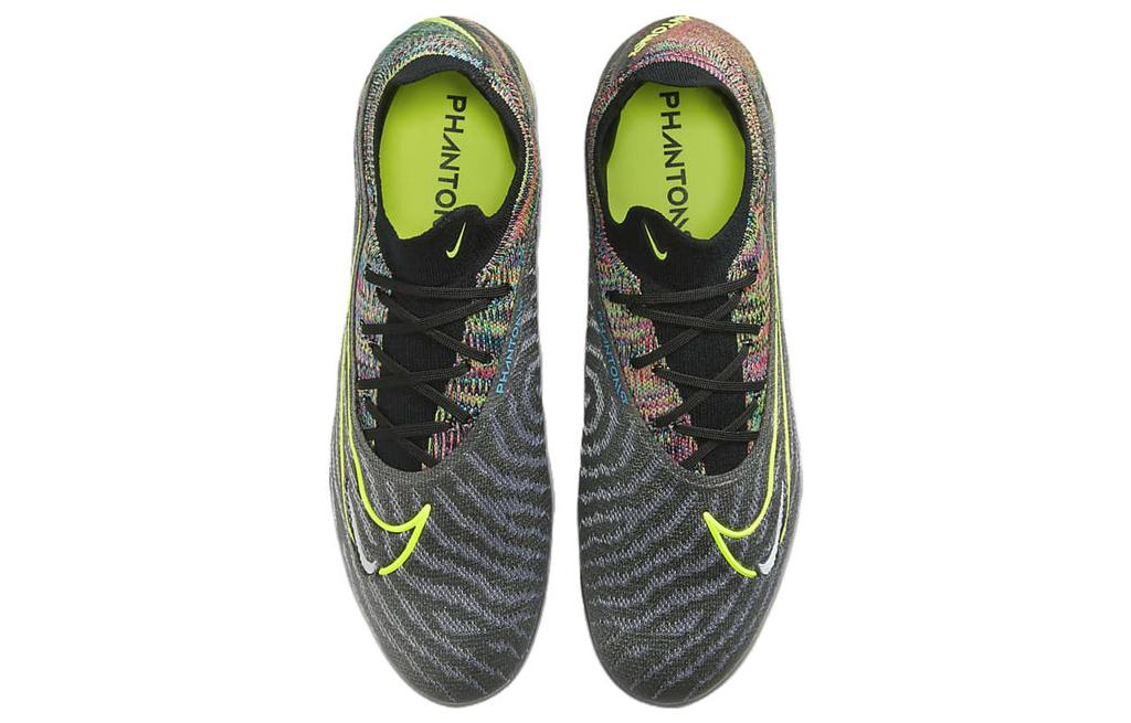 Nike Gripknit Phantom Gx Elite Fusion Fg Black White Blue Glow Volt DV6971-071
