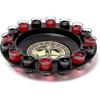 Drinking Game Roulette Set With 16 Shot Glasses 30 X 30 Cm Gambling Game Party Fun Minimum 2 Players Casino,gift Idea,couple Game,christmas Gift
