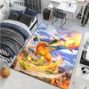 Anime Theme Charizard Pattern Cartoon Carpet Rug for Living Room Bedroom Bedside Floor Balcony Garden Decorative Mat Great Gift