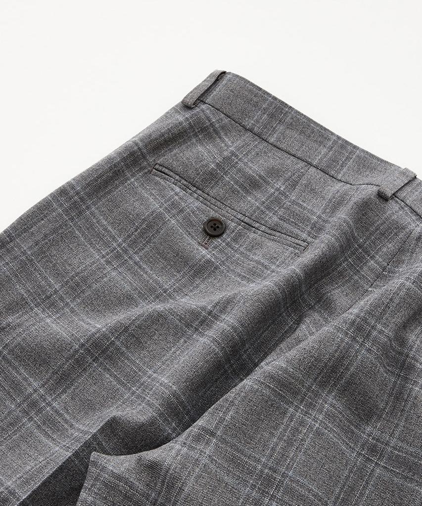 STCO Wool 60 Comfort Formal Pants_Grey (Classic Fit)_Sslua53Ccg