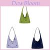Street Style Girl Horse Embroidery Shoulder Bag With Large Capacity For Daily Use