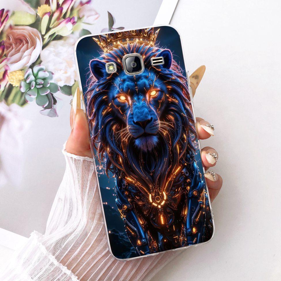 Coque Transparente Pour Samsung J3 2016 Mignonne Mode Luxe Drôle Cool Coque Peinte Pour Samsung Galaxy J3 2016 J320A J320H J3109 J320FN