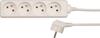 Electric Extension Cord, White, 4 Sockets with Grounding, 1.5 M 72501 VOREL