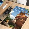 Benutzerdefinierter Name Der Grüffelo Bedruckter Teppich, für Bürostuhl Wohnzimmer Schlafzimmer Küchenraum Dekor Geschenke.