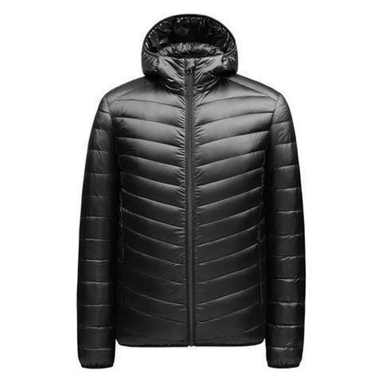 Men's Lightweight Down Cotton Jacket - Plus Size for Big & Tall (Up To 200 Lbs).