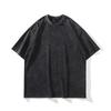 TKPA American Retro Nirvana Band Vintage Washed Short Sleeve T-shirt for Men