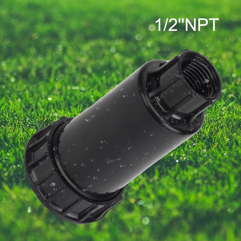 Automatic 1/2" Female Thread 90/180/360 Degree Pop Up Sprinklers Garden Spray Nozzle Lawn Watering Sprinkler Head