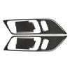 Para Ford Mustang GT 2015-2021 Acessórios Fibra de Carbono Estilo Interior Maçaneta Da Porta Do Carro Moldura Decoração Adesivos Guarnição Capa