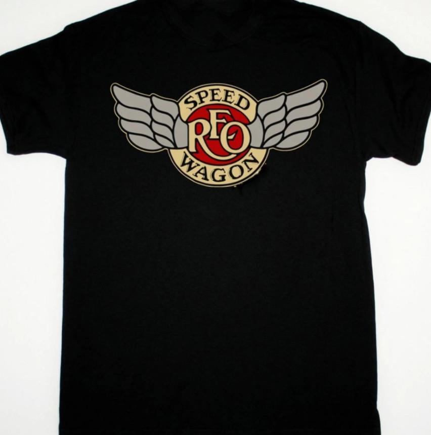 REO Speedwagon bandlogotyp T-shirt S5XL Unisex T-shirt