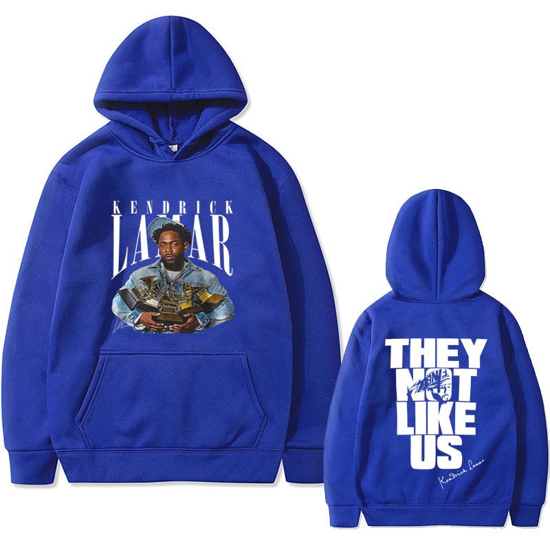 Rapper Kendrick Lamar They Not Like Us Hoodie Men Women Hip Hop Oversizvintage Sweatshirts Men'S Fashion Pop Music Hoodies