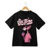 Pinker Panther hält Getränke kühl Graffiti T-Shirt - Lässiges Streetwear T-Shirt