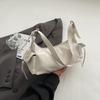 Zachte leren tas voor dames retro textuur rood monochroom veelzijdig schouder shopping damestassen