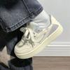 Platform White Shoes Women's Spring and Autumn New Versatile Shoes Trendy Niche Students Sports and Leisure Board Shoes