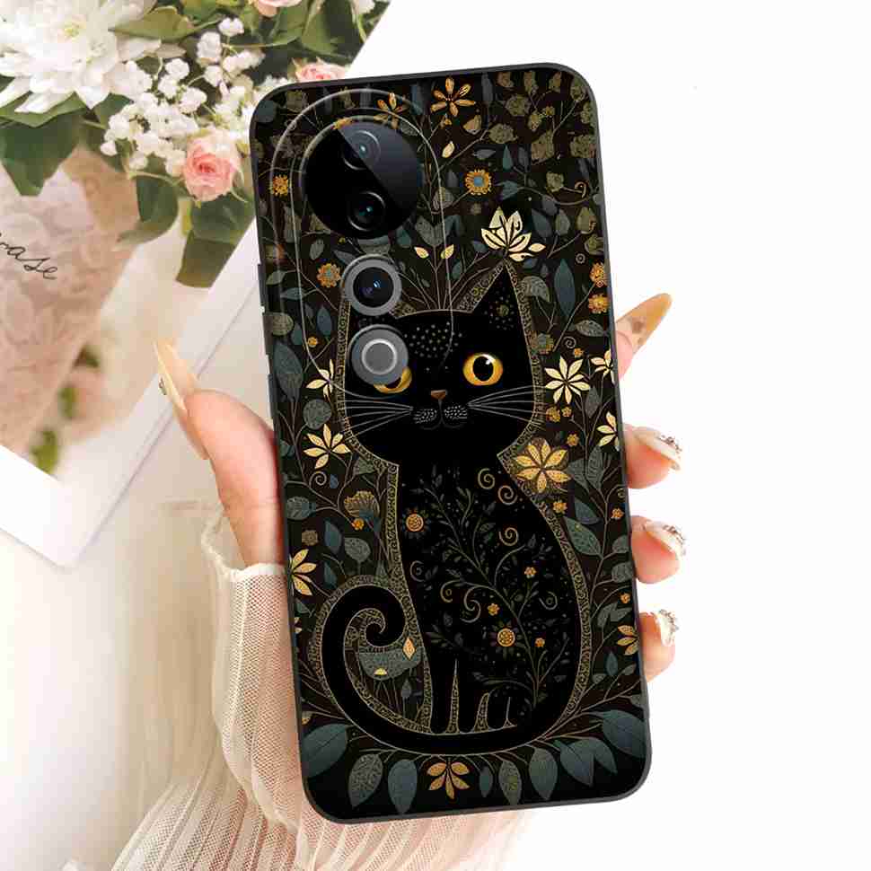 For Vivo S19 Pro 5G Case Cartoon Rabbit Flowers Soft Silicone Back Cover For Vivo S19 Pro V2362A Shockproof Phone Cases