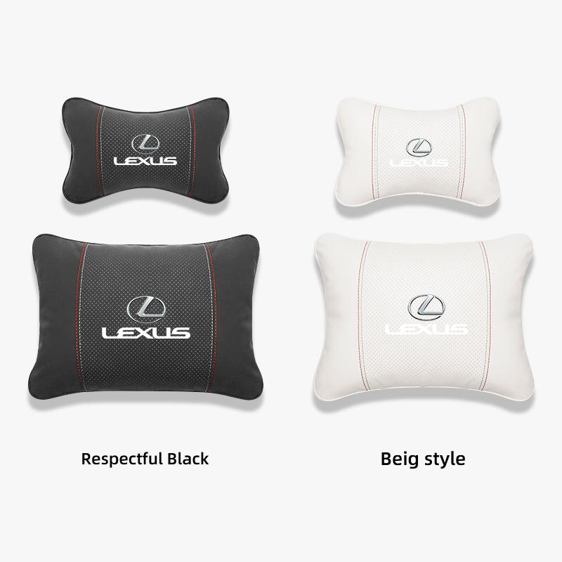 2026 Hot Interior Stickers Car Seat Headrest Lumbar Support Spine Protect Neck Rest Cushion For Lexus F SPORT ES RX NX LS UX LM