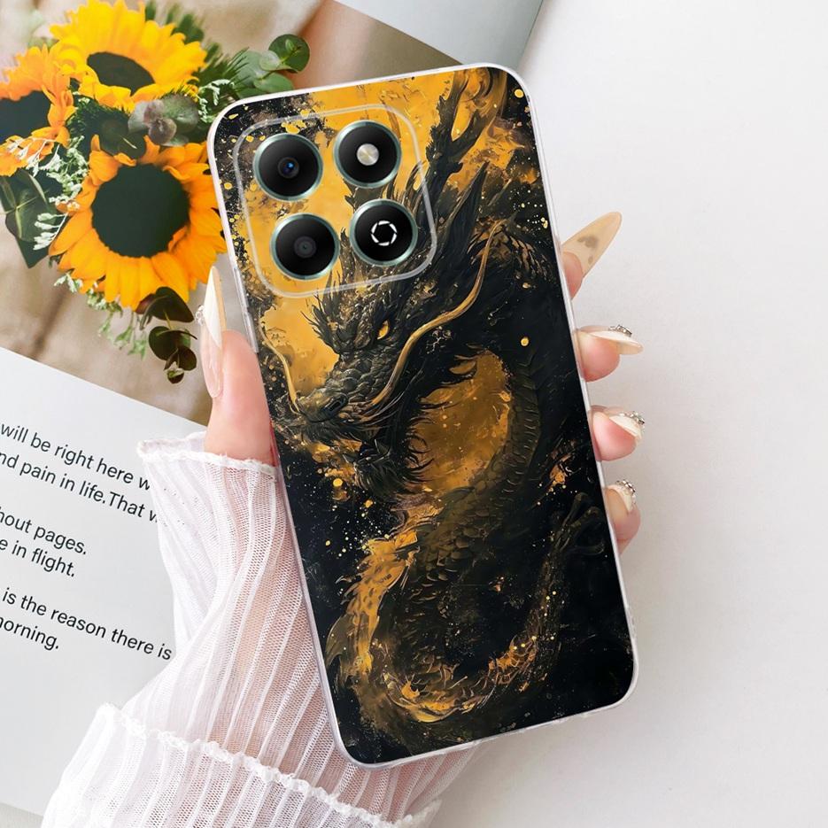 For Honor X6 X6a X6b X6C Case Cute Lion New Painted Cover Soft Slim Phone Case For Honor X6C X 6 a X6 b HonorX6a HonorX6B Fundas