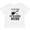 Inktastic Pour la mémoire Ma grand-mère déchire T-shirt bébé Famille Grand-mère Guitare