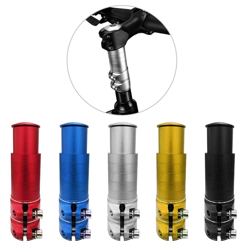 Aluminum Alloy Bike Fork Stem Riser Extender Extension Bicycle Cycling Bike Stem Head Up Raiser