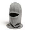 Winter Masked Neck Cover Hat One Piece Knitted Wool Warm Scarf Solid Color Hat Ear Protection Scarf Ski Hat