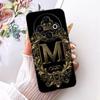 2025 Fashion Crown Letter Case For Tecno Spark 30C 30 Pro 4G Black Silicone Soft Cover For Tecno Spark30C 30 30Pro Phone Cases