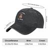 Capybaras Unisex Style Baseball Cap Don't Worry Be Capy Distressed Denim Washed Hats Cap Fashion Outdoor Workouts Gift Sun Cap