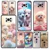 Süßer kleiner Hund Handyhülle Cover für Xiaomi Poco F7 Ultra F6 F5 F4 F3 X6 X5 X4 X3 NFC C51 C55 M4 GT 5G Weiche TPU Hülle Funda Tasche