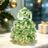 Xmas Tree Sensory Toy Glitter Christmas Squeeze Toy, for Stress Relief, Mini Fidget Slow Rise Holiday Gift Kids Adults