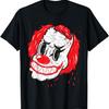 T-shirt Street Art Graffiti Psycho Clown - Horror Uśmiech Śmierci