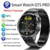 Nové Pánské Chytré Hodinky AMOLED HD Velký Displej Bluetooth Hovor GPS Trajektorie NFC Srdeční Frekvence Kompas IP68 Vodotěsné Sportovní Chytré Hodinky