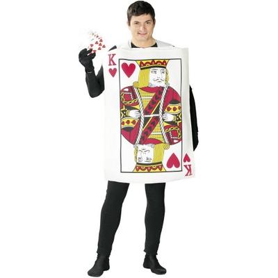 Traje de Disfraz de Rey de Corazones para Hombre Fiestas Guirca