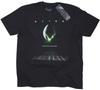 Alien T-Shirt Poster Science Fiction Horrorfilm Offiziell Neu Schwarz