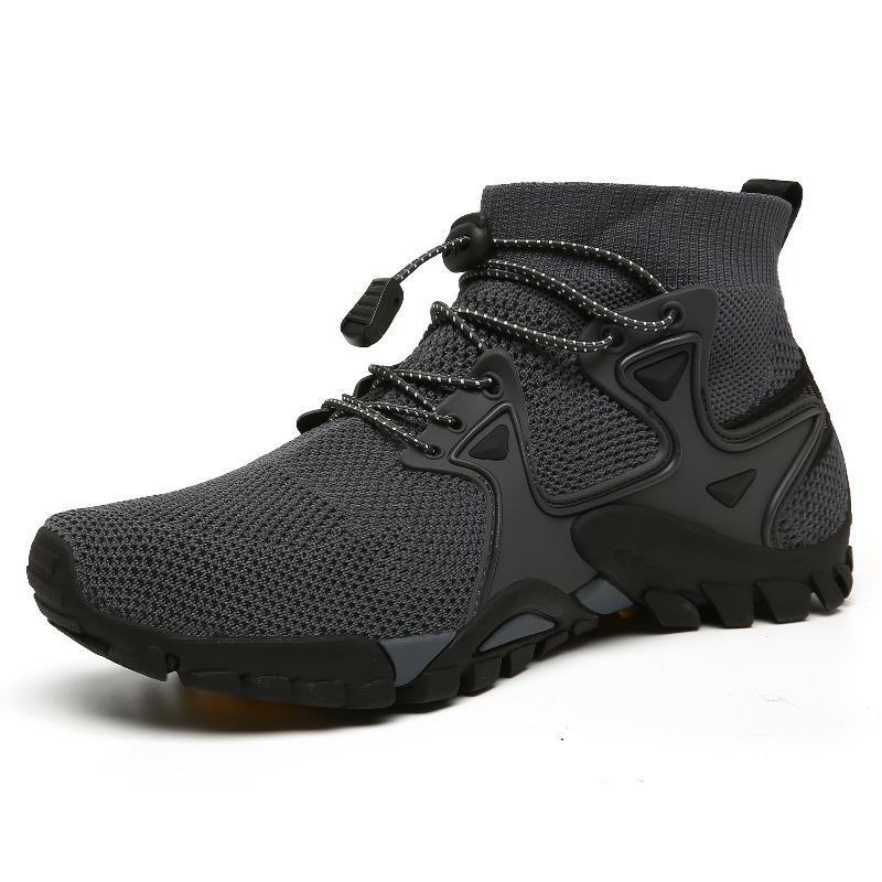Outdoor Hiking Shoes, Anti Slip And Wear-Resistant Breathable Hiking Boots For Men And Women, Outdoor Camping Water Shoes