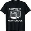 Keeping It Old School Record Vinyl T Shirt Music Lovers T-Shirt